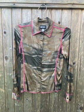 Diesel snap long sleeve